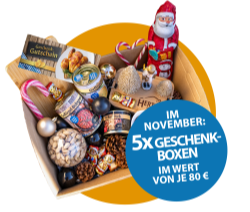 Weihnachtliche Geschenkboxen von Hertel Grillgenuss